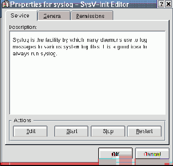 System V Init Editor ksysv