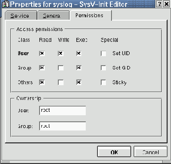 System V Init Editor ksysv